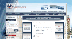 Desktop Screenshot of comptoirdeslangues.fr